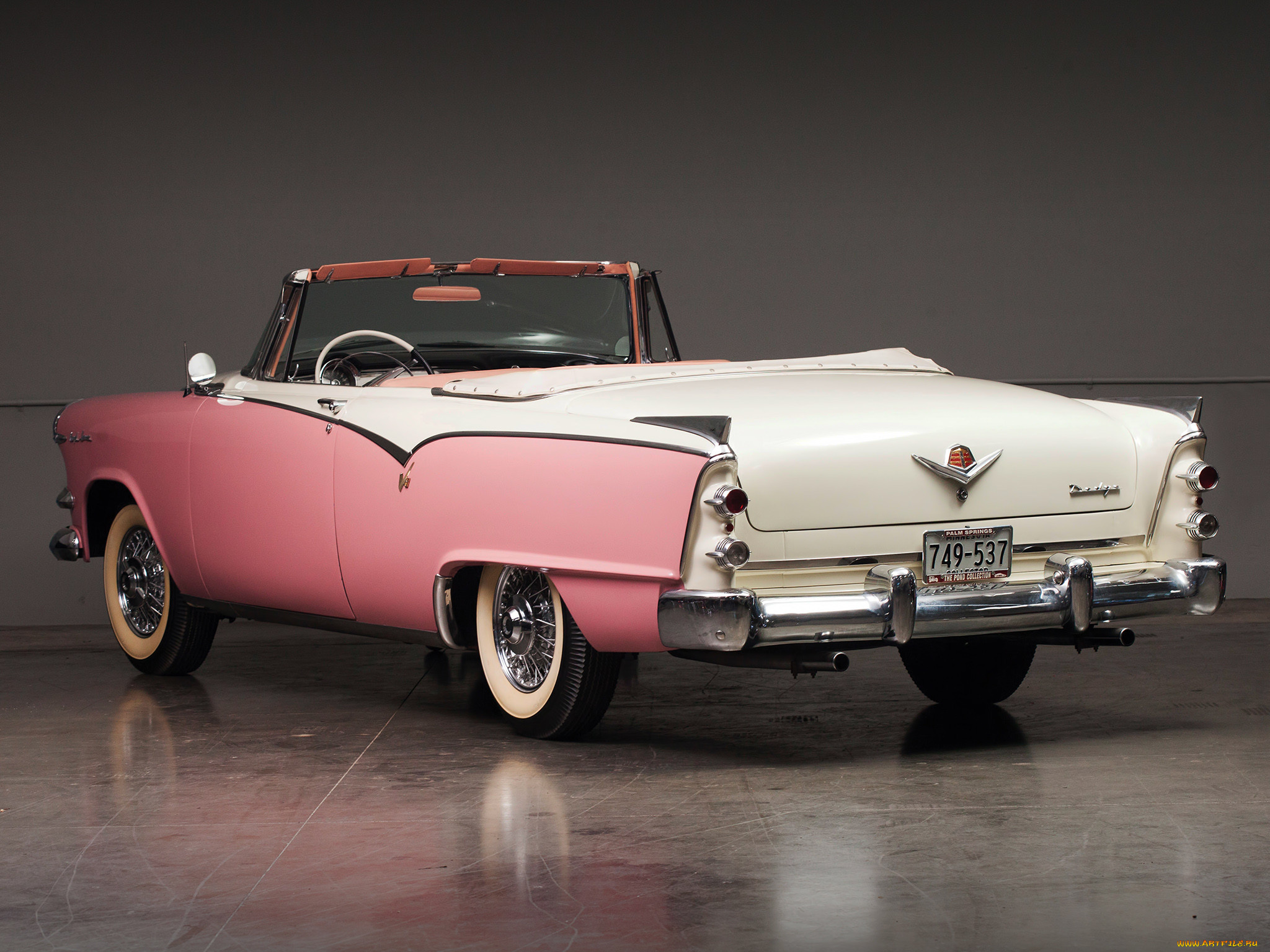 , dodge, 1955, custom, royal, lancer, convertible